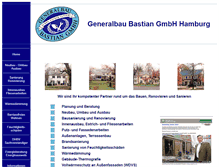 Tablet Screenshot of generalbaubastian.de